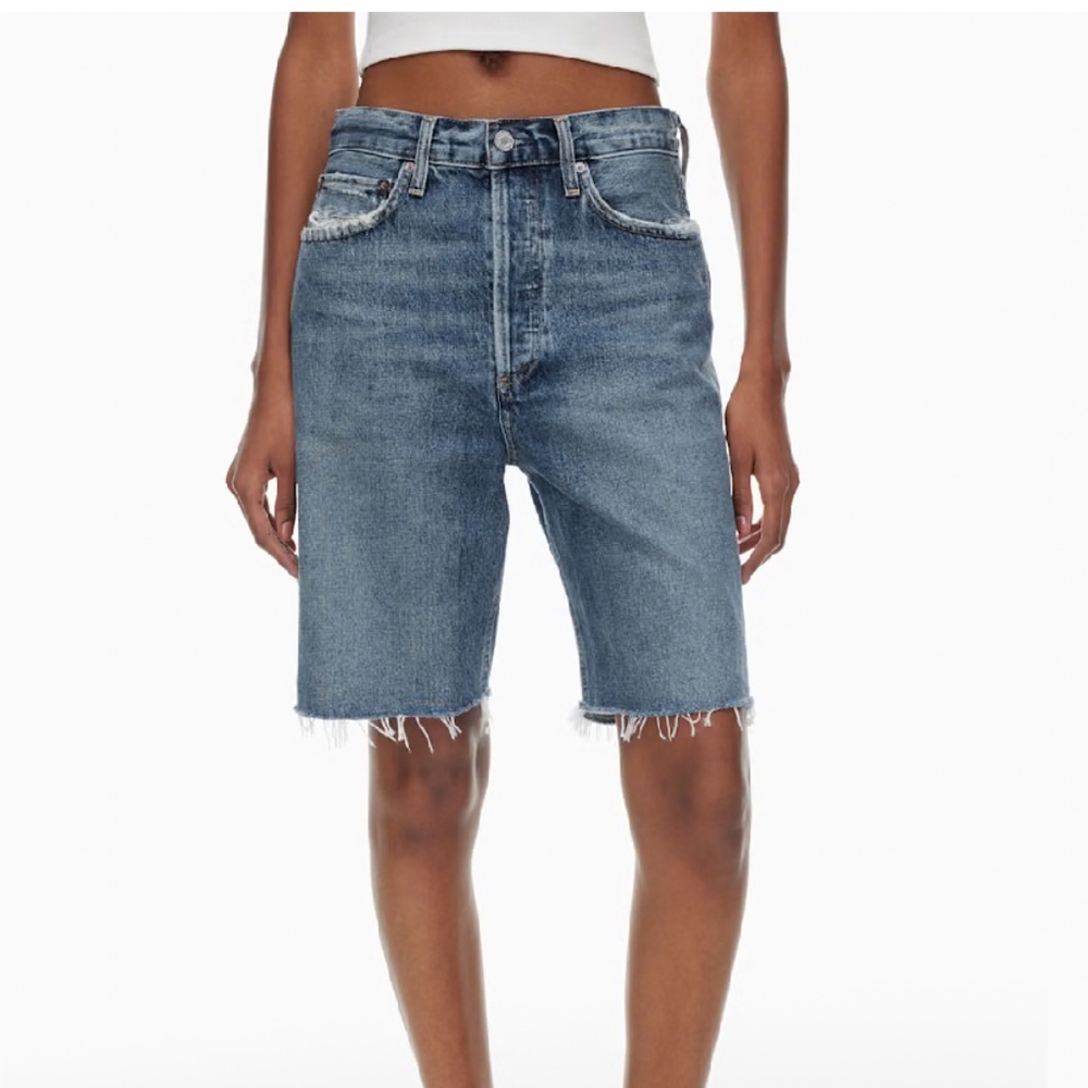 Agolde 90s Denim Shorts - Picture 1 of 4